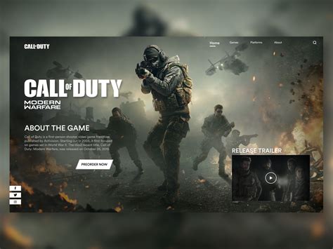 call of duty website.